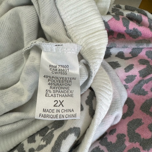 CHASER colorful animal print pullover - Picture 3 of 3